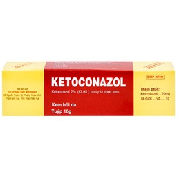 Kem bôi da Ketoconazol 2% Medipharco điều trị các bệnh nấm da và niêm mạc (10g)