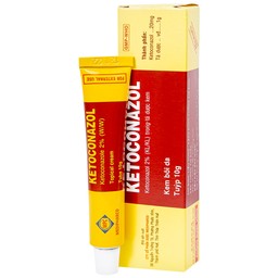 Kem bôi da Ketoconazol 2% Medipharco điều trị các bệnh nấm da và niêm mạc (10g)
