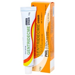 Kem bôi da Gentridecme Cream Phil điều trị nhiễm trùng da, nấm da (10g)