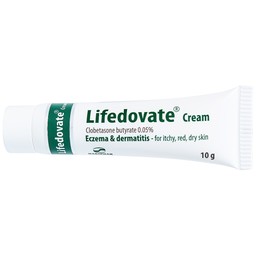 Kem bôi da Lifedovate Cream 0,05% Hadiphar điều trị các vết long eczema, viêm da (10g)