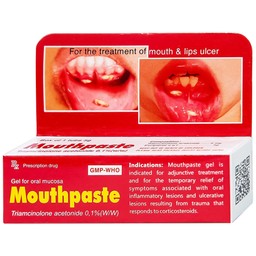 Gel bôi niêm mạc miệng Mouthpaste Medipharco giảm viêm, tổn thương (5g)