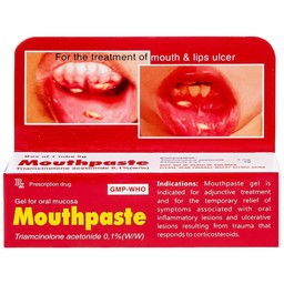 Gel bôi niêm mạc miệng Mouthpaste Medipharco giảm viêm, tổn thương (5g)