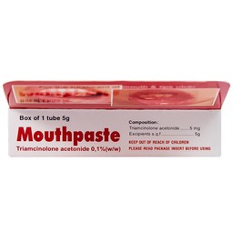 Gel bôi niêm mạc miệng Mouthpaste Medipharco giảm viêm, tổn thương (5g)