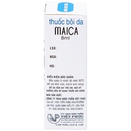 Thuốc bôi da Maica Việt Phúc giảm đau, giảm khó chịu khi da nứt nẻ, nổi ban (8ml)