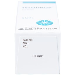 Thuốc nhỏ mắt Telodrop Hanlim điều trị chứng khô mắt (15ml)