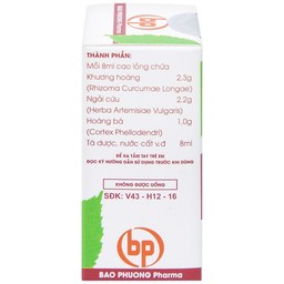 Thuốc Viêm Da Bảo Phương điều trị mụn cóc, lở loét viêm da tiếp xúc giời leo (8ml)