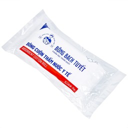 Bông cuộn thấm nước Bạch Tuyết 25g vệ sinh cá nhân và y tế