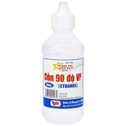 Cồn trắng 90 độ Vĩnh Phúc 60ml dùng sát trùng vết thương