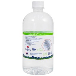 Nước súc miệng Ion muối Fujiwa 680ml hỗ trợ ngăn chặn vi khuẩn, giảm viêm họng