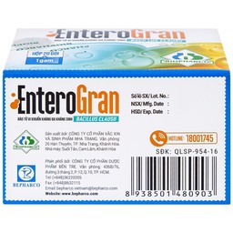 Thuốc Enterogran Biopharco điều trị và phòng ngừa rối loạn vi sinh đường ruột (20 gói x 1g)