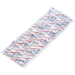 Viên nén Noklot 75mg Cadila phòng ngừa tai biến xơ vữa động mạch (3 vỉ x 10 viên)