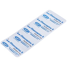 Thuốc Savi Olanzapine 5 điều trị bệnh tâm thần phân liệt (3 vỉ x 10 viên) 
