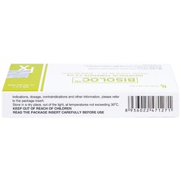 Thuốc Bisoloc United điều trị suy tim mạn ổn định từ vừa đến nặng (3 vỉ x 10 viên)