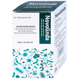 Dung dịch Novolinda CPC1 Hà Nội điều trị bệnh trứng cá, viêm nang lông (30ml)