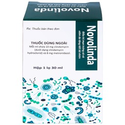 Dung dịch Novolinda CPC1 Hà Nội điều trị bệnh trứng cá, viêm nang lông (30ml)