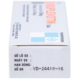 Viên nén Kuplevotin 25mg Korea United điều trị rối loạn tiêu hóa, trướng bụng (3 vỉ x 10 viên) 