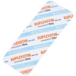 Viên nén Kuplevotin 25mg Korea United điều trị rối loạn tiêu hóa, trướng bụng (3 vỉ x 10 viên) 