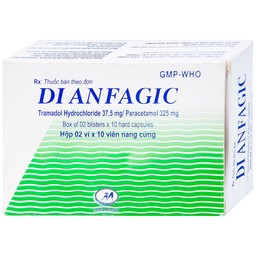 Thuốc Dianfagic Minh Hải giảm đau trung bình hoặc đau nặng (20 viên)