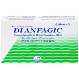 Thuốc Dianfagic Minh Hải giảm đau trung bình hoặc đau nặng (20 viên)