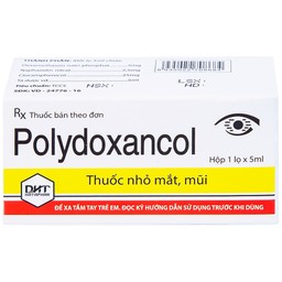 Thuốc nhỏ mắt, mũi Polydoxancol Hataphar điều trị viêm nhiễm mắt và mũi (5ml)