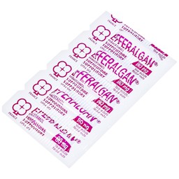Thuốc đạn Efferalgan 80mg UPSA SAS giảm đau, hạ sốt (2 vỉ x 5 viên)