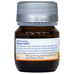 Viên uống Pharmaton Energy hỗn hợp vitamin và khoáng chất giúp tỉnh táo, hỗ trợ giảm mệt mỏi (30 viên)