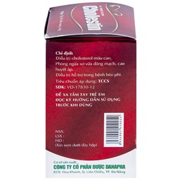 Thuốc Cholestin Danapha phòng ngừa xơ vữa động mạch, cao huyết áp (50 viên)