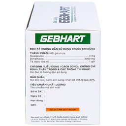Gel uống Gebhart Davipharm điều trị triệu chứng cơn đau dạ dày (30 gói x 10g)