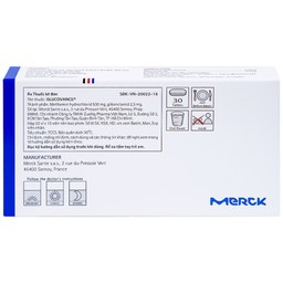 Thuốc Glucovance 500mg/2.5 mg Merck điều trị tiểu đường típ 2 (2 vỉ x 15 viên)