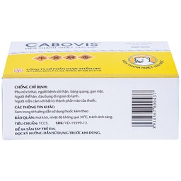 Viên Cabovis OPC thanh nhiệt giải độc, điều trị các chứng do nóng nhiệt (5 vỉ x 10 viên)