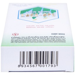 Viên xông Euca-OPC điều trị cảm mạo, cảm cúm, sát trùng mũi họng (2 vỉ x 10 viên)