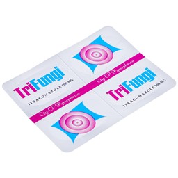 Thuốc Trifungi Pymepharco điều trị nhiễm nấm Candida ở miệng - họng (1 vỉ x 4 viên)