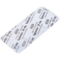 Thuốc Spinolac 25mg Hasan điều trị phù do tim sung huyết (10 vỉ x 10 viên) 