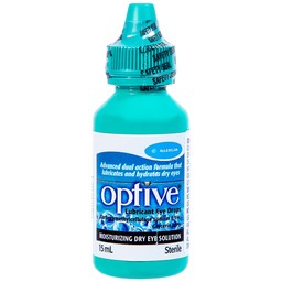 Thuốc nhỏ mắt Optive Allergan giảm nóng, kích ứng và khó chịu do khô mắt (15ml)