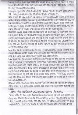 Thuốc Levothyrox 100µg Merck điều trị bướu giáp, suy giáp, ung thư giáp (2 vỉ x 15 viên)