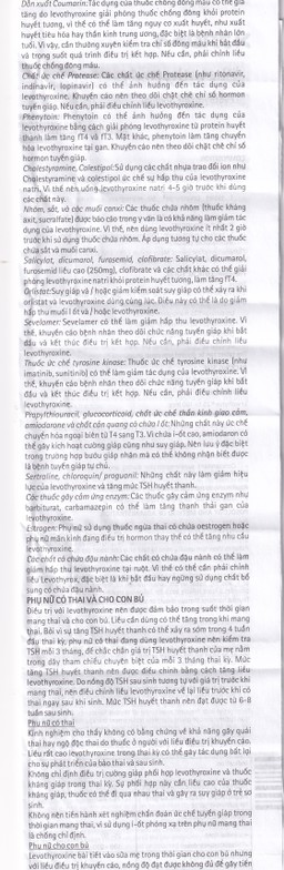 Thuốc Levothyrox 100µg Merck điều trị bướu giáp, suy giáp, ung thư giáp (2 vỉ x 15 viên)