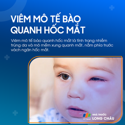 Viêm mô tế bào quanh hốc mắt 1