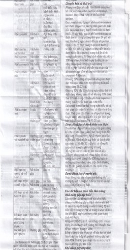 Viên nén Milurit 300mg Egis Pharma điều trị bệnh gout, phòng ngừa bệnh sỏi axit uric (30 viên)