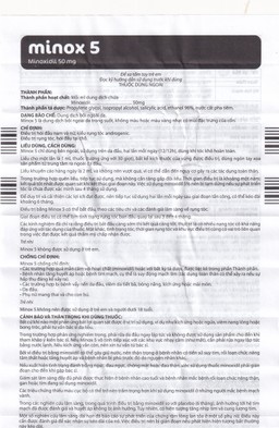 Thuốc Minox 50mg EDOL điều trị tại chỗ hói đầu và rụng tóc androgenic ở cả nam và nữ 60ml