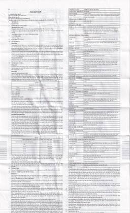 Thuốc Neurontin 300mg VIATRIS điều trị bệnh động kinh và đau dây thần kinh (1 vỉ x 10 viên)