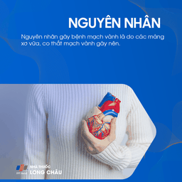 Động mạch bị xơ vữa và co thắt là nguyên nhân gây bệnh mạch vành