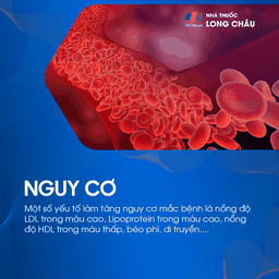 Yếu tố làm tăng nguy cơ mắc bệnh là do máu bị nghẽn trong lòng mạch do LDL cao, mỡ máu và di truyền