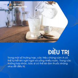 Hỗ trợ điều trị cúm A bằng cách nghỉ ngơi, uống nhiều nước