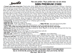 Thực phẩm bảo vệ sức khỏe NMN Premium 21600 giúp ngăn sự lão hoá (60 viên)