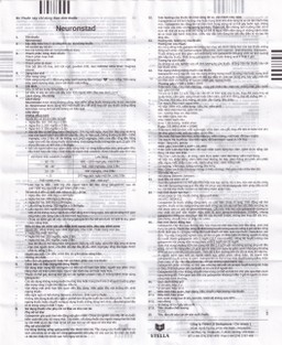 Thuốc Neuronstad 300mg Stella điều trị hỗ trợ động kinh cục bộ (10 vỉ x 10 viên)