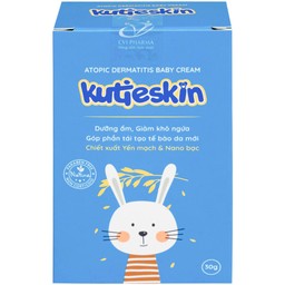 Kem bôi Kutieskin hỗ trợ cải thiện tình trạng chàm sữa và dưỡng ẩm cho da bé (30g)