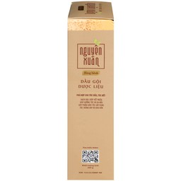 Dầu gội dược liệu Nguyên Xuân vàng giảm gãy rụng, da đầu nhiều dầu (260g)