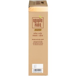 Dầu gội dược liệu Nguyên Xuân vàng giảm gãy rụng, da đầu nhiều dầu (260g)