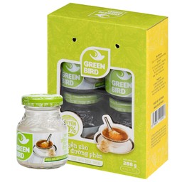 Nước Yến Sào Chưng Đường Phèn Greenbird (4 hũ x 72g)