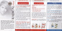 Tinh chất Radical Med Anti Hair Loss ngừa rụng tóc dành cho nữ (3 ống)